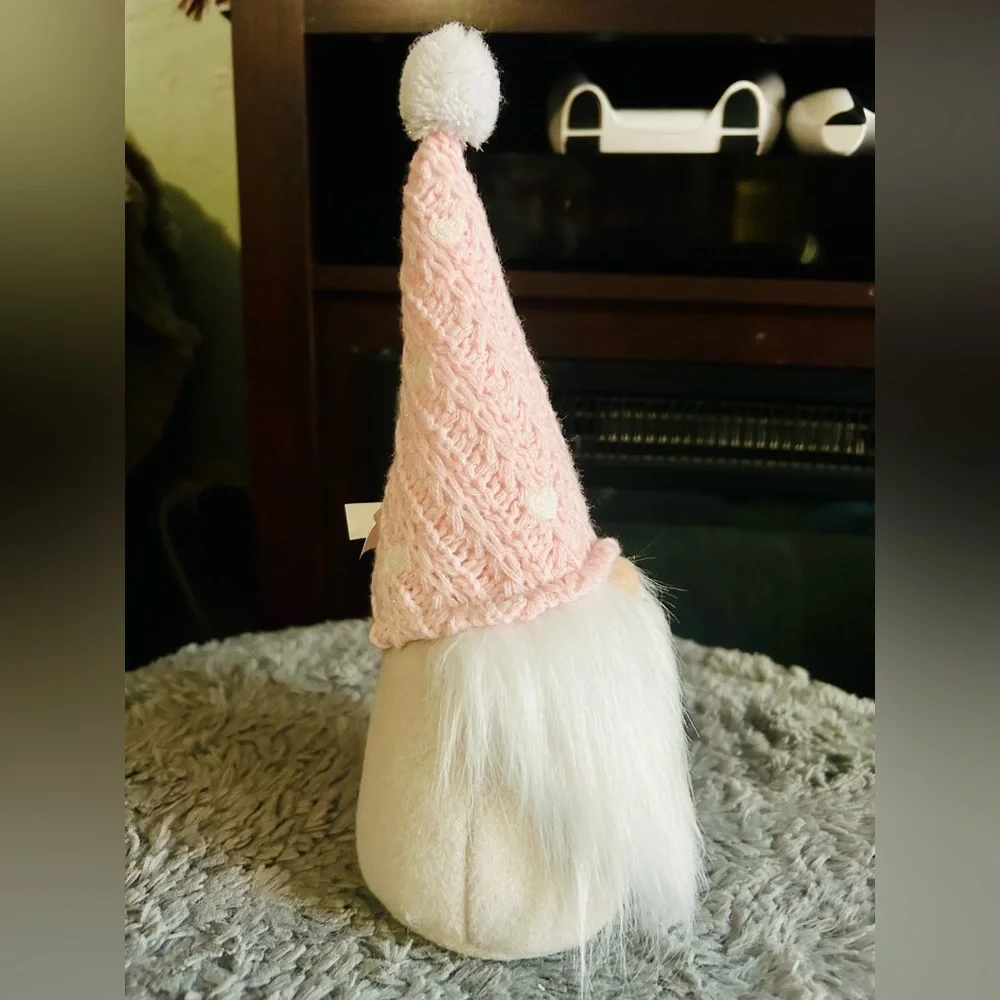 Pink Target Gnome with Knit Hat 2021